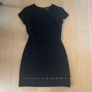 Club Monaco mini dress, black, size 00